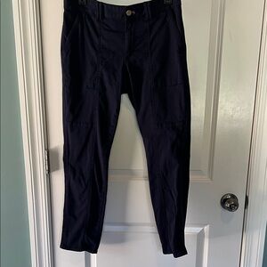 White House Black Market Dark Blue Straight Leg Pants